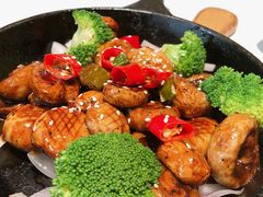 铁板小蘑菇-龙猫意杯花园餐厅(芙蓉湖店)