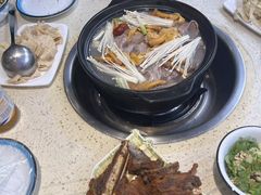 山菌牛肉汤锅-九寨特色牦牛肉汤锅 羊肉汤锅