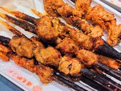 红柳枝烤羊羔肉串-红柳枝滩羊烧烤·非遗