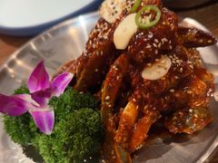 -明洞阿姨·韩式酱蟹烤肉·创意料理(三元桥店)