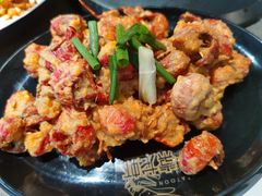 咸蛋黄焗虾球-一棠龙虾(徐家汇城开YOYO店)