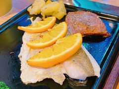 烤海鲈鱼·牛排拼盘-必胜客(龙湾万达店)