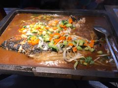 -探鱼·鲜青椒爽麻烤鱼(西南商都店)