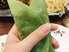 菠菜饼-娄三少·老北京春饼烤鸭家常菜(方庄店)