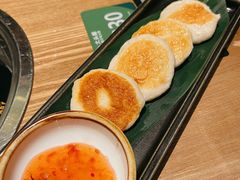手打墨鱼饼-大头椰·椰子鸡火锅(新梦店)