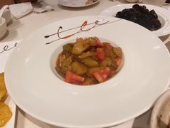 风味西红柿烧茄子-唐拉雅秀酒店-唐苑中餐厅