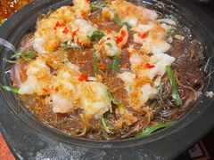 蒜蓉粉丝虾-绿茶餐厅(蓝色港湾店)