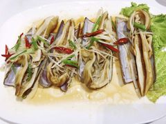 油泼竹蛏-开海·红岛海鲜虾水饺(石老人店)