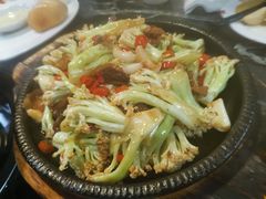 铁板有机花菜-李师傅脆肚(华强北店)