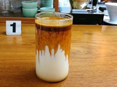 红豆沙拿铁-Line 咖啡(石厦花园店)