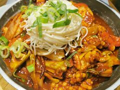 炒鱿鱼-姜虎东白丁烤肉(虹桥天地店)