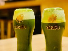 抹茶啤酒-炸牛排 京都胜牛(京都站前店)