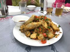 椒盐九肚鱼-凤城康记饭店