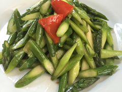 清炒芦笋-唐廊烤鸭店(工体店)