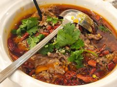 水煮牛肉-东江渔村·古典园林·30年粤菜老字号(太和店)