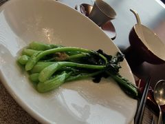 猪油渣炒芥蓝-潮汕味道·煮海餐厅(金麟大厦店)