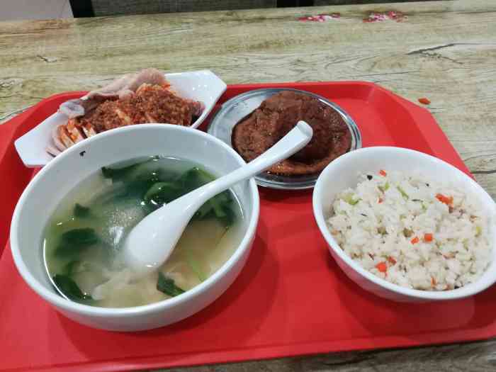 黄山菜饭骨头汤-"第一次点这家外卖,老板说打电话说没有了,.