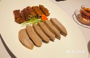 Goose Foot and Goose Liver Platter