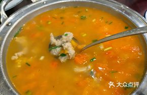 Tomato Hammered Pork Pot