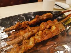 新粤招牌羊肉串-新粤新疆菜清真餐厅(拱北店)