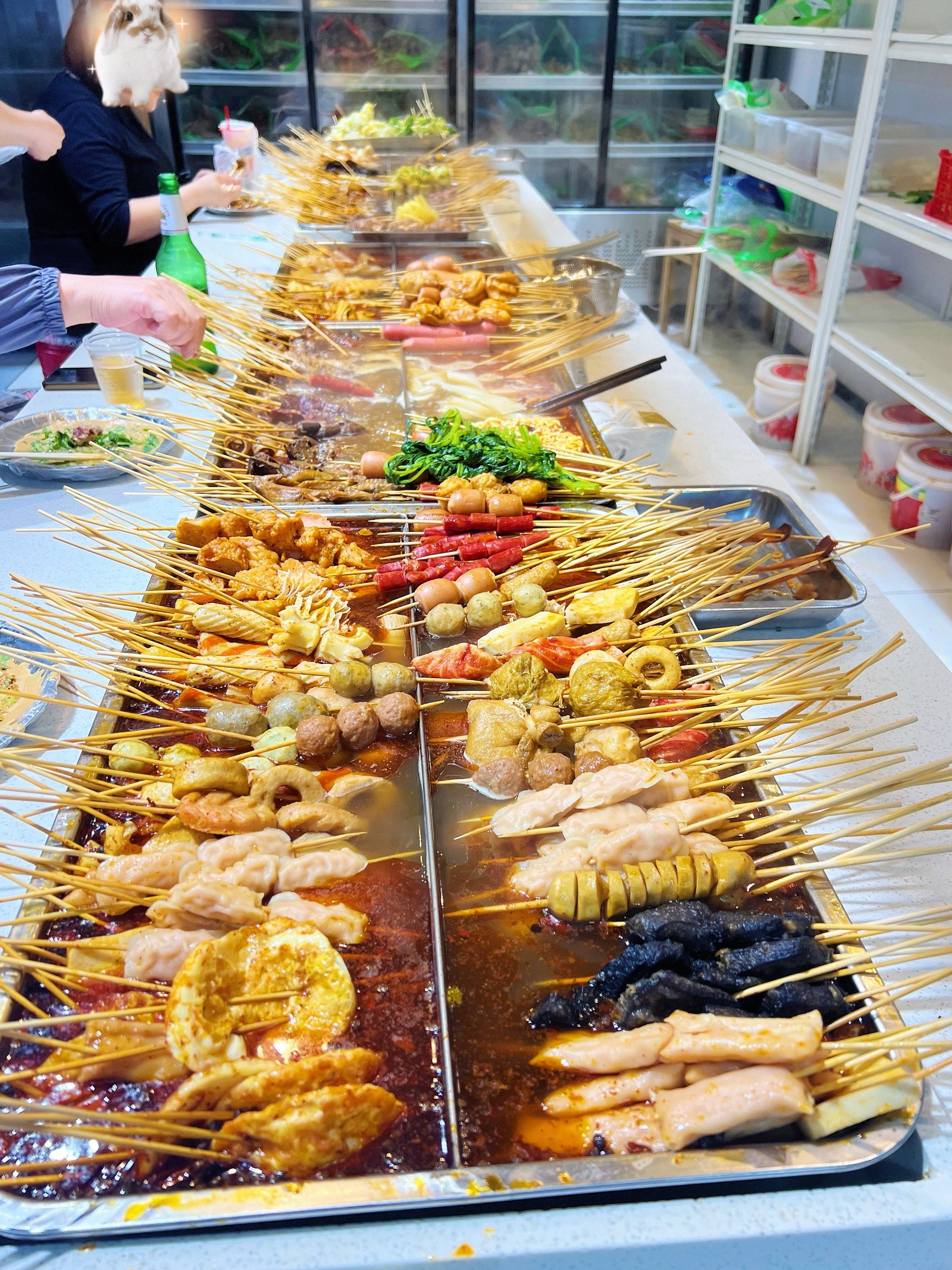 丰台火车站超好吃的地摊麻辣烫🍢