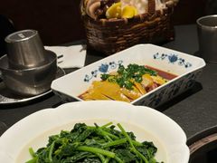 清炒菠菜-锦荟JINHUI·浙江小馆(上海荟聚店)