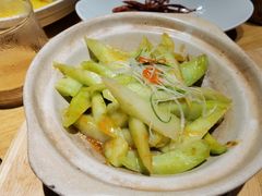 虾膏啫芥兰-竹里馆·淮扬菜·功夫茶(老门东店)