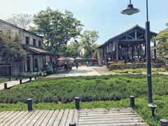 -田园东方蜜桃村的田野营地