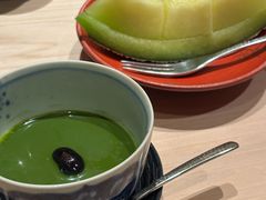 抹茶椰奶冻-Ginza Onodera 鮨(外滩十八号店)