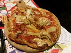 烟肉菠萝鲜茄酱酥皮薄-沙嗲王(加拿芬店)