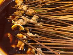 -拈签一笑黄牛肉辣卤串串