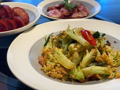 小炒有机花菜-上名堂·鱼头好吃(体育场路店)
