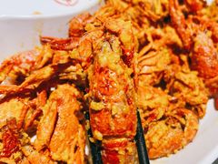 咸蛋黄焗虾-龙巢盱眙龙虾·牛蛙·烧烤宵夜(八卦岭店)