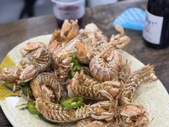 椒盐濑尿虾-贞姨美食·老字号海鲜大排档