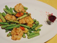 XO酱爆虾饼芦笋-聚宝渔港.五钻酒家(上地店)