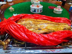 蒙古特色烤全羊-老阿妈蒙古村·蒙古包·草原文化·歌舞表演(老君堂店)