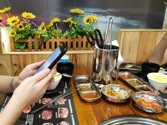 自助取餐区-唯成•韩国炭火烤肉 유성고기