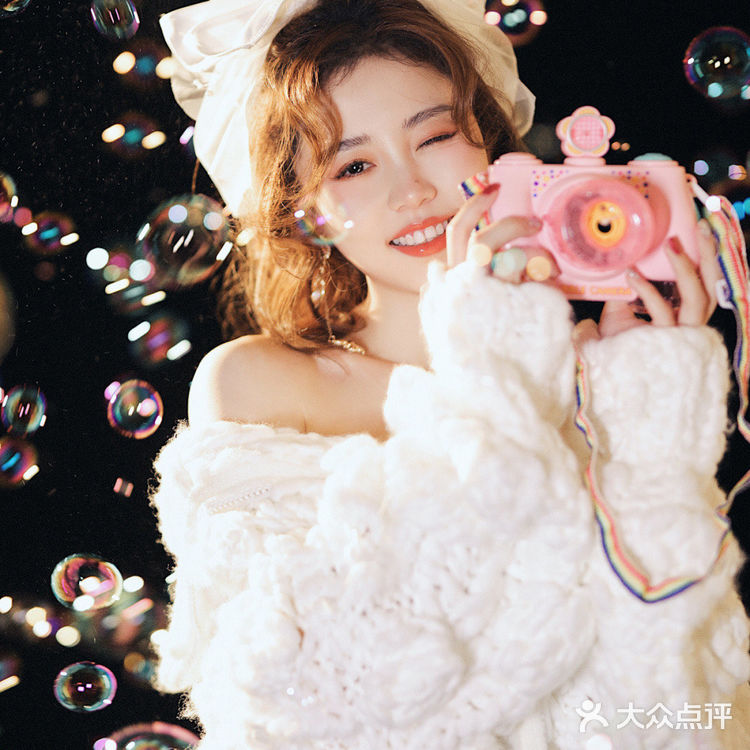 打卡最新泡泡机拍照方式