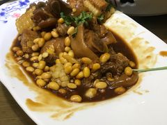 黄豆猪蹄儿-山沟沟羊小馆&烤全羊羊肉汤(麦岛店)