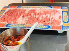 鲜羊后腿肉-京悦南门涮羊肉·羊蝎子火锅(田林路店)