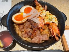 灵魂牛香拌饭配芝士大虾-Bco豆库(雨花客厅店)