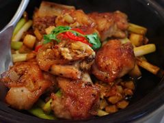 砂锅陈皮沙姜煎鸡-伯衡55·吉品轩(乌鲁木齐南路店)