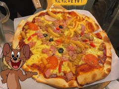 垃圾桶披萨-MI WU FACTORY米屋美食工厂餐厅(绿地店)