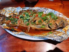 炭烧清江鱼-锦州御烧烤·金盛福酒楼(天津总店)