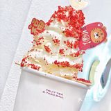 宁波本土奶茶独家新年款｜这个奶油塔真的这么高‼️