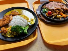 T骨猪扒意面-北大家园食堂