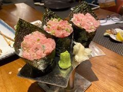 葱烧金枪鱼腩手卷-武藏日本料理(宝安壹方城店)