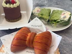 抹茶茉莉可丽饼爆浆冰吐司-蜜思琪蛋糕(民生路店)