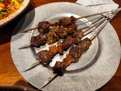 云南小黄牛肉串-麒麟风烤牛肉·云南烧烤小排档(丹凤街店)