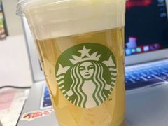 百香果桃桃茶云乌龙饮品-星巴克(北京长安商场店)